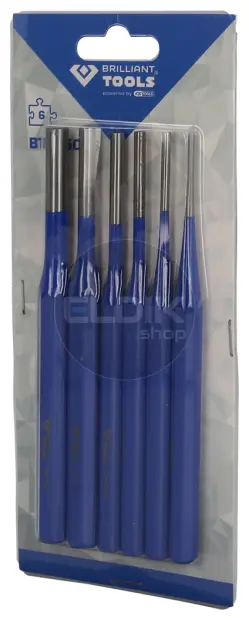 Brilliant Tools BT085006 Drevelset, 6 dlg