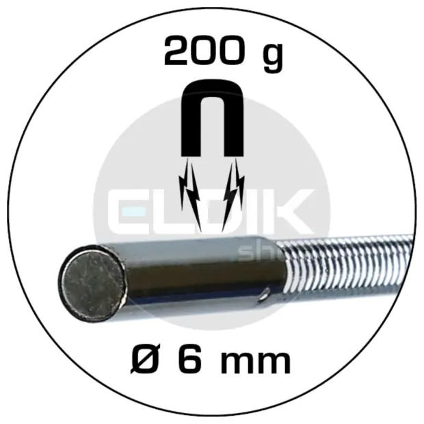 Brilliant Tools BT115906 Flexibele magneetheffer, 200 g