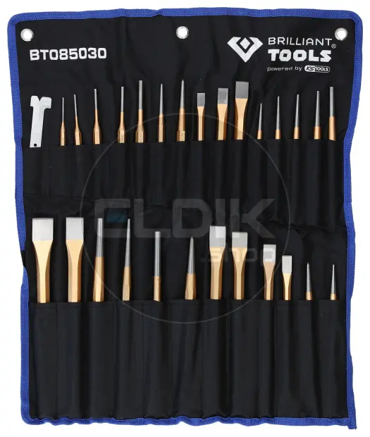 Brilliant Tools BT085030 Beitel- en drevelset, 28 dlg
