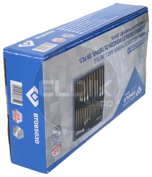 Brilliant Tools BT085030 Beitel- en drevelset, 28 dlg