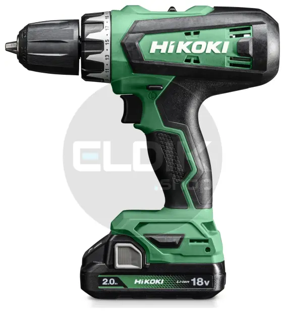 Hikoki DS18DFWCZ Accu boor-schroefmachine 18v, 53nm, mv, 2x 18v 2.0ah in kunststof koffer