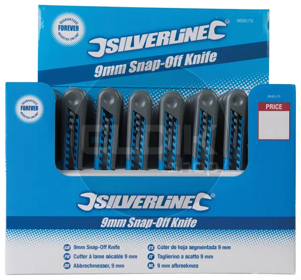 Silverline 868579 9 mm afbreekmes