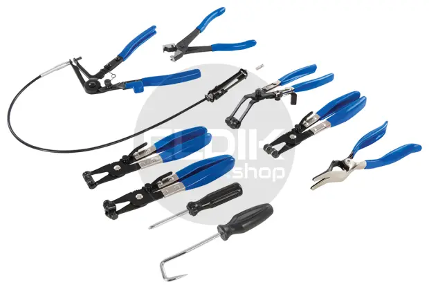 Silverline 70442 9-delige slangklem tangen set | 18-54 mm