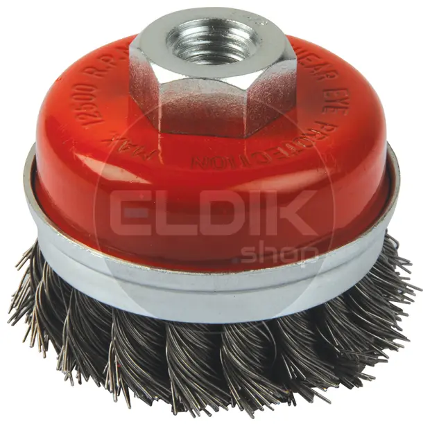 Silverline 675339 Komborstel met getordeerd draad | 80 mm