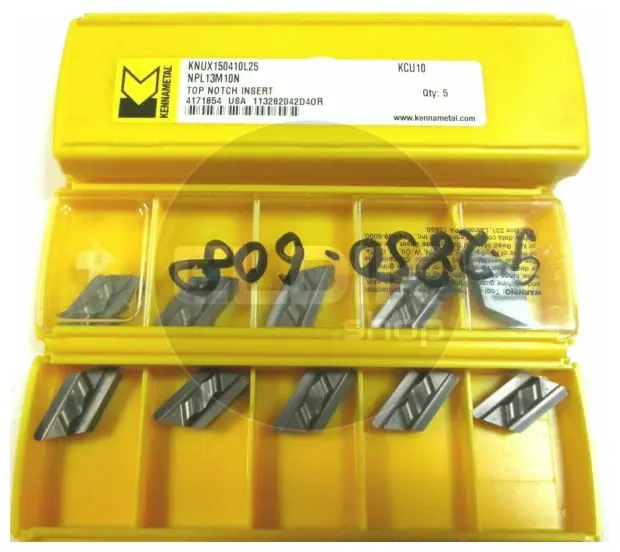 Kennametal KNUX 150410L25 KCU10 Wisselplaatjes voor beitel - NPL13M10N