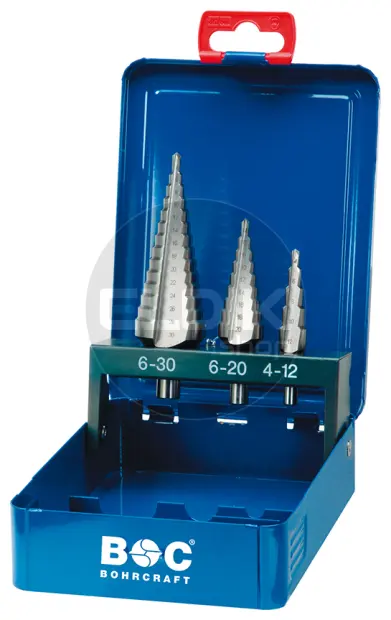 Bohrcraft STB3-K Trappenboorset 4,0 - 30,0 | 3-delig - 17601410003