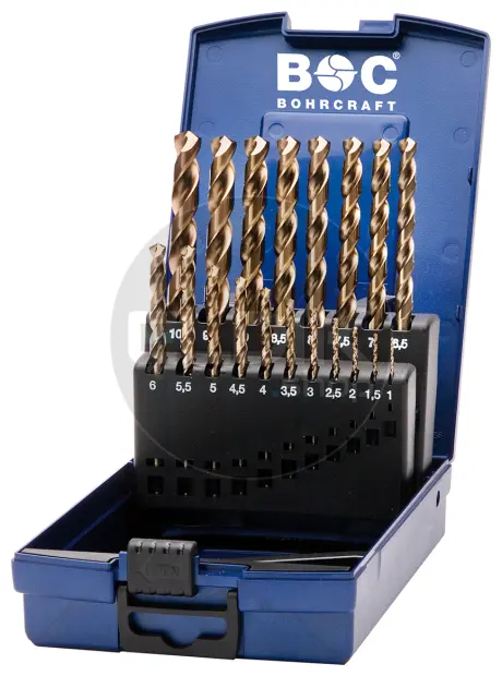 Bohrcraft 11401330019 Cobalt boorset 1,0 - 10,0 x 0,5 | 19-delig