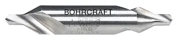 Bohrcraft 16000300315 Centreerboor DIN 333 Form A 60° HSS-G 3,15 mm