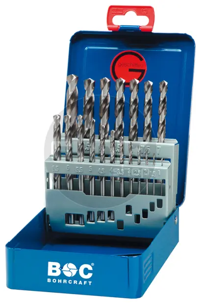 Bohrcraft MG10 Metaalboorset 1,0 - 10,0 x 0,5 | 19-delig - 11201310019