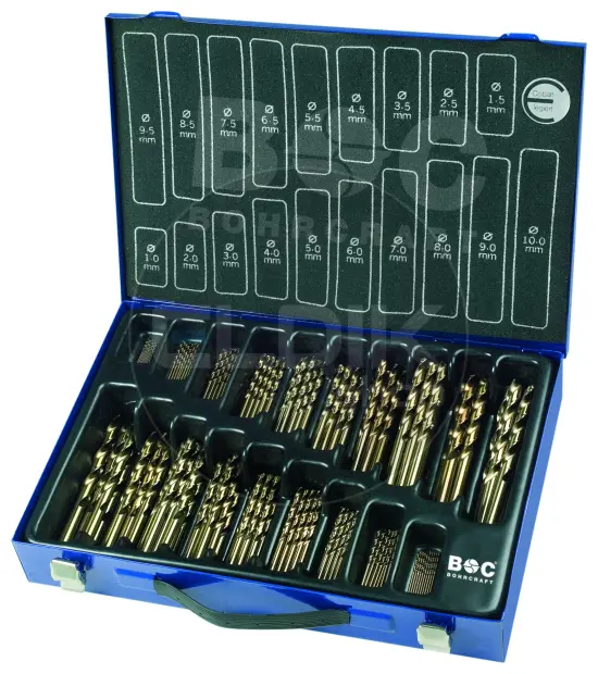 Bohrcraft 11401410070 Borencassette ME70 1-10 mm x 0,1 70 dlg HSSE-Co