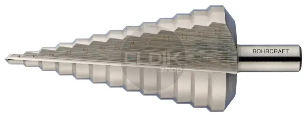 Bohrcraft 17600300011 Trappenboor HSS-G schacht 6mm Diameter 4-12 mm