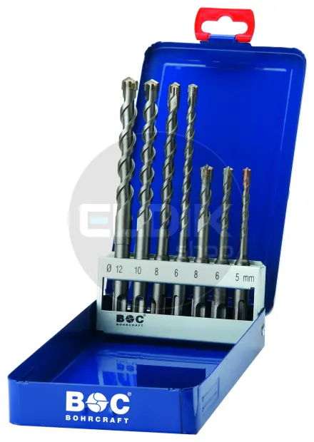 Bohrcraft HB7-QX Hamerboorset 5,0 - 12,0 | 7-delig - 26121410007