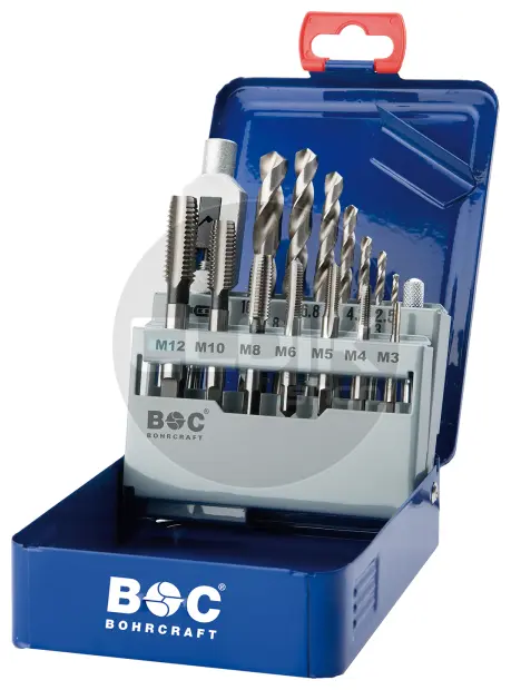 Bohrcraft 41201410015 Machinetapset DIN 352 M3-M 12 EGB15