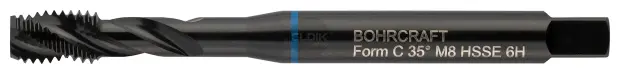Profiplus 41540301000 Machinetap blauwring DIN 371 HSS-E M 10 RSP35°