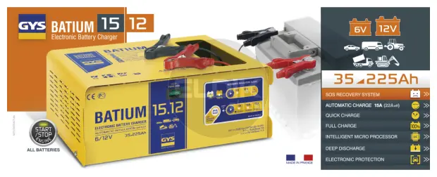 Gys BATIUM 15.12 Acculader - 024519