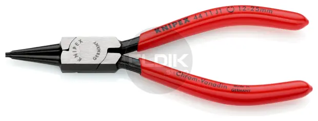 Knipex 44 11 J1 Borgveertang binnenringen recht 12-25 mm