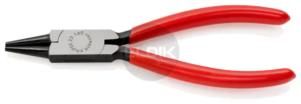Knipex 22 01 160 Rondbuigtang gepol./kunststof 160 mm