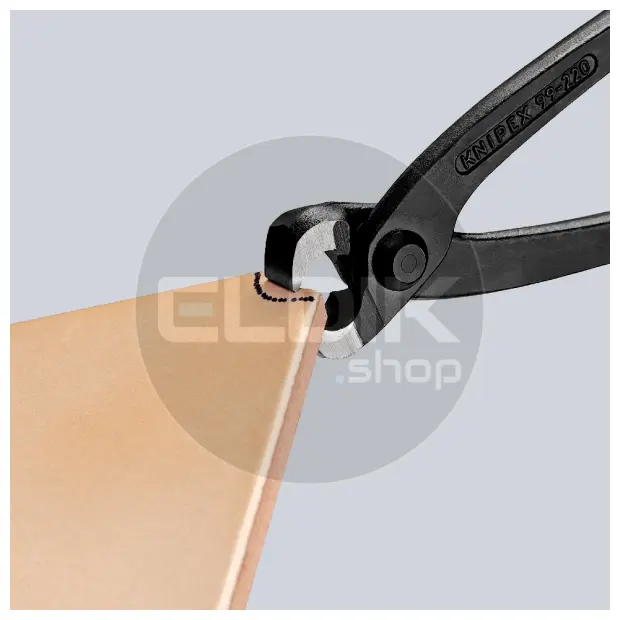 Knipex 99 01 220 Moniertang gepolijst/kunstst. 220 mm