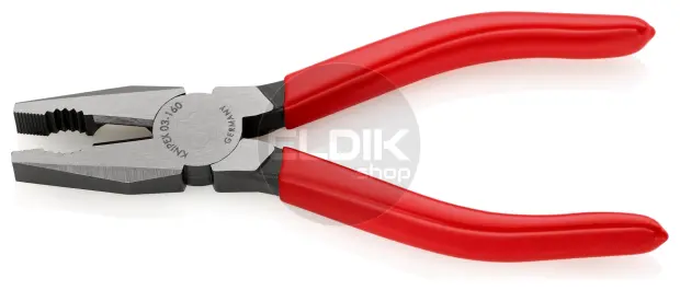 Knipex 03 01 160 Kombi-tang gepolijst/kunststof 160 mm