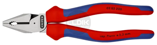 Knipex 02 02 200 Kracht-Kombitang gepol./comfort 200 mm