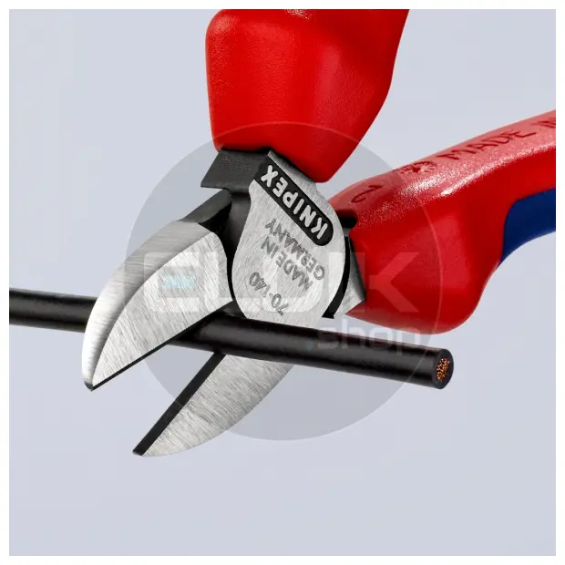 Knipex 70 02 140 Zijsnijtang gepolijst/comfort 140 mm