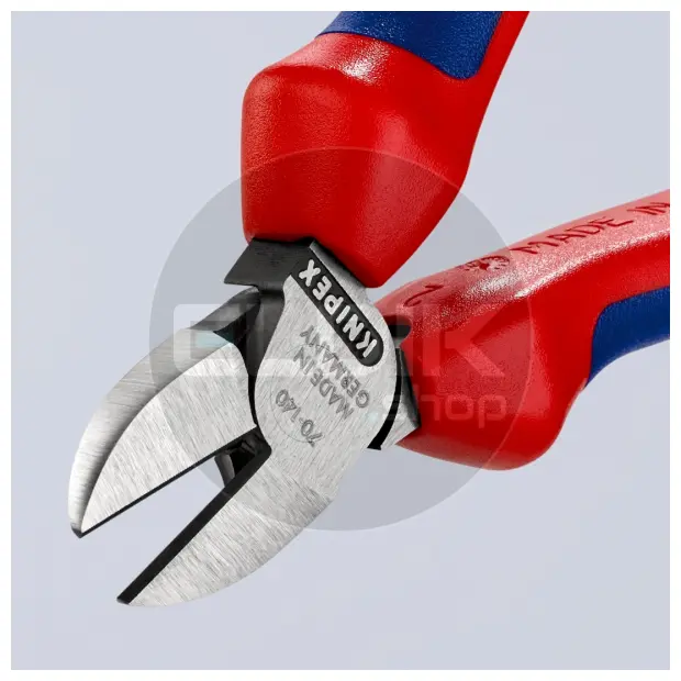 Knipex 70 02 140 Zijsnijtang gepolijst/comfort 140 mm