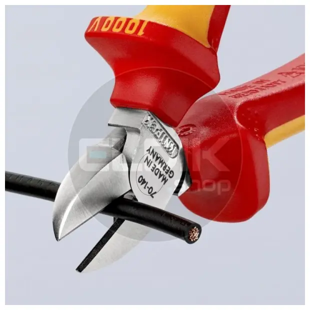 Knipex 70 06 140 Zijsnijtang verchr./comfort 140 mm VDE