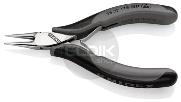 Knipex 35 32 115 ESD Grijptang ronde bek 115 mm ESD