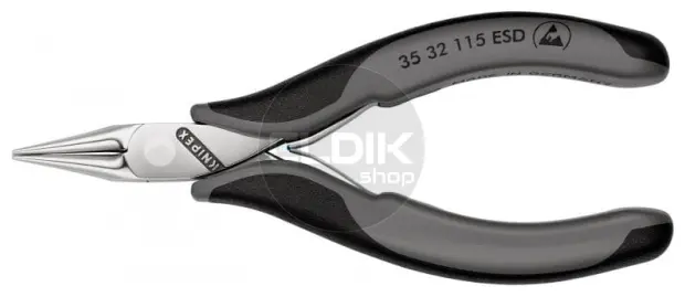 Knipex 35 32 115 ESD Grijptang ronde bek 115 mm ESD