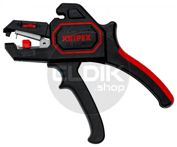 Knipex 12 62 180 Automatische striptang 0,2 - 6,0 mm²