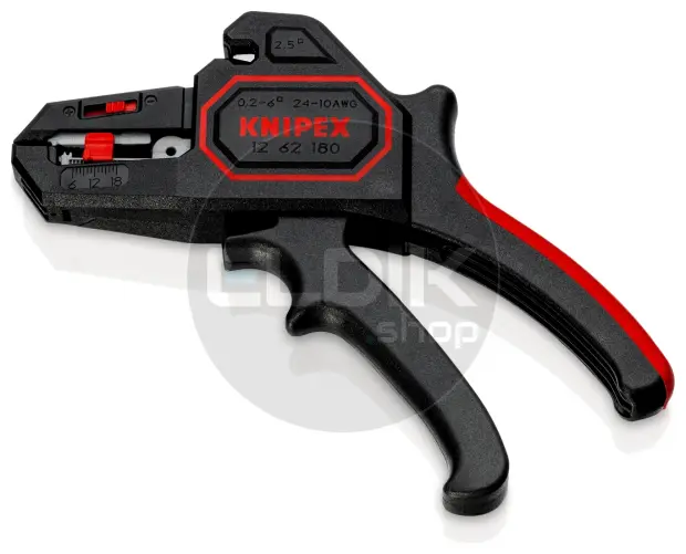 Knipex 12 62 180 Automatische striptang 0,2 - 6,0 mm²