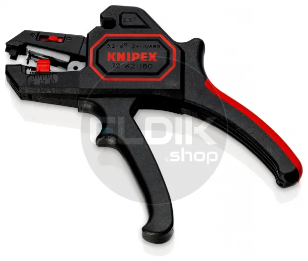 Knipex 12 62 180 Automatische striptang 0,2 - 6,0 mm²
