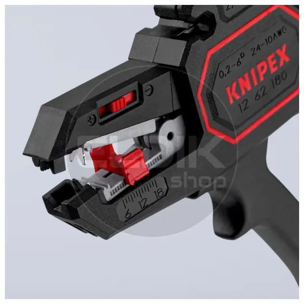 Knipex 12 62 180 Automatische striptang 0,2 - 6,0 mm²