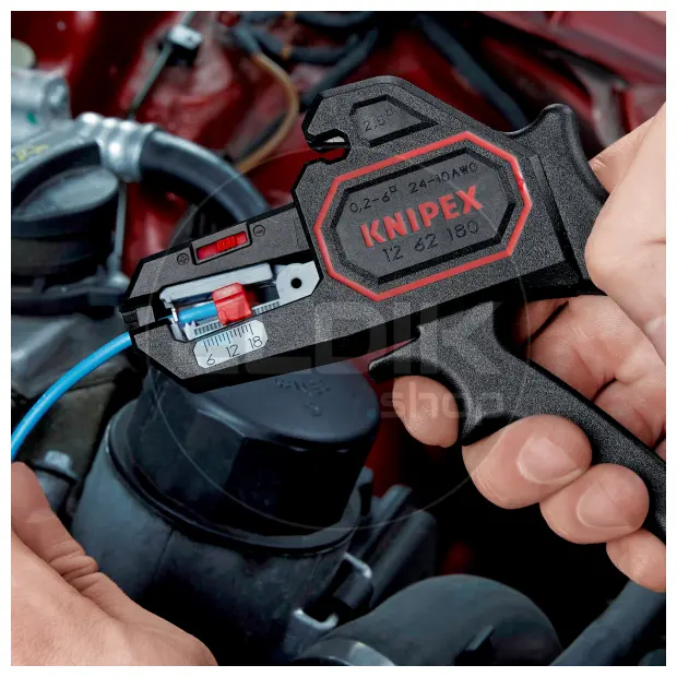 Knipex 12 62 180 Automatische striptang 0,2 - 6,0 mm²