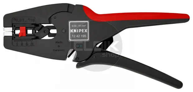 Knipex 12 42 195 Automatische striptang 0,03 - 10 mm²