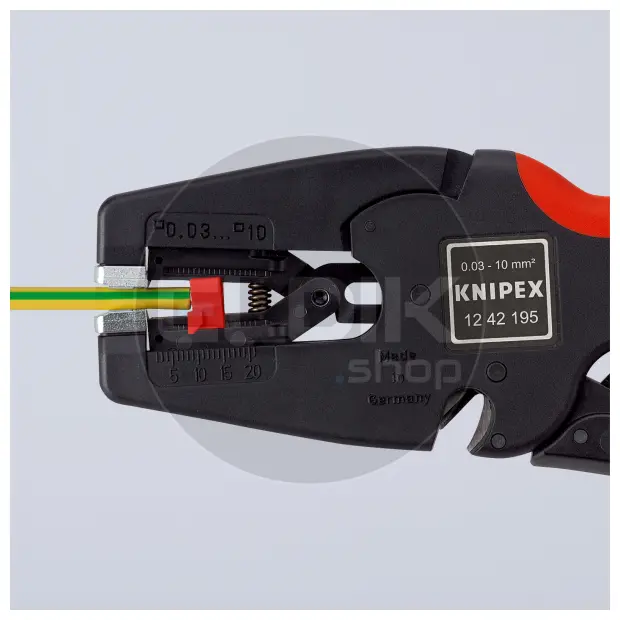 Knipex 12 42 195 Automatische striptang 0,03 - 10 mm²
