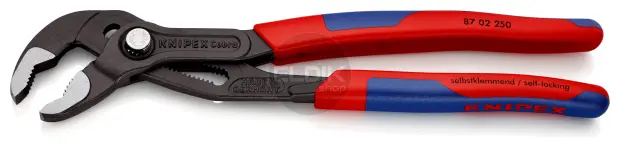 Knipex 87 02 250 Waterpomptang Cobra gepolijst 250 mm