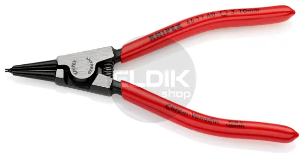 Knipex 46 11 A0 Borgveertang buitenringen recht  3-10 mm