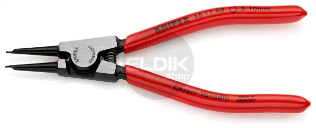 Knipex 46 11 A0 Borgveertang buitenringen recht  3-10 mm