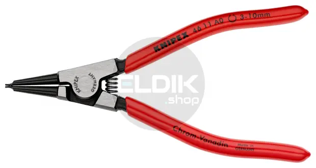 Knipex 46 11 A0 Borgveertang buitenringen recht  3-10 mm