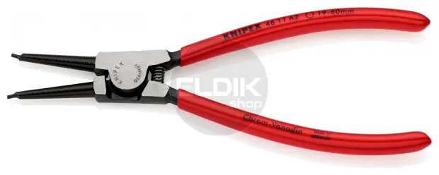 Knipex 46 11 A2 Borgveertang buitenringen recht  19-60 mm