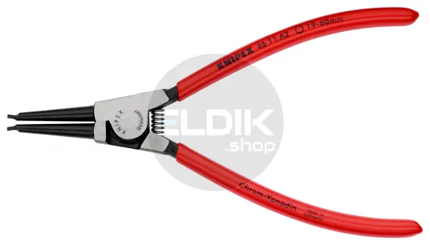 Knipex 46 11 A2 Borgveertang buitenringen recht  19-60 mm