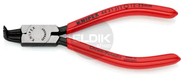 Knipex 44 21 J11 Borgveertang binnenringen 90 gr 12-25 mm