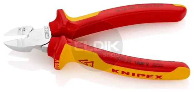 Knipex 14 26 160 Afstrip-zijsnijtang VDE
