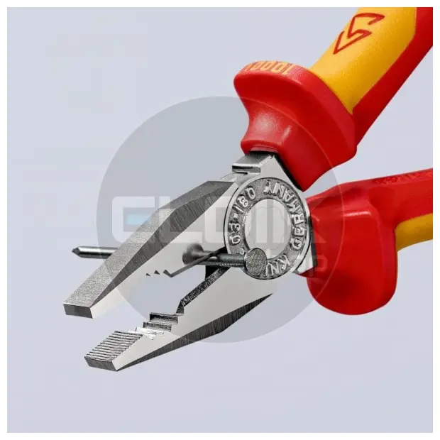 Knipex 03 06 180 Kombi-tang verchr./comfort VDE 180 mm