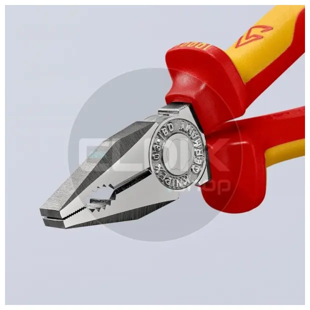 Knipex 03 06 180 Kombi-tang verchr./comfort VDE 180 mm
