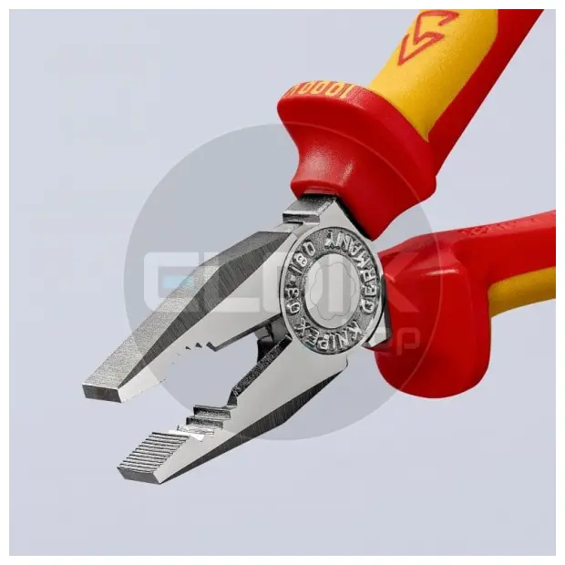 Knipex 03 06 180 Kombi-tang verchr./comfort VDE 180 mm