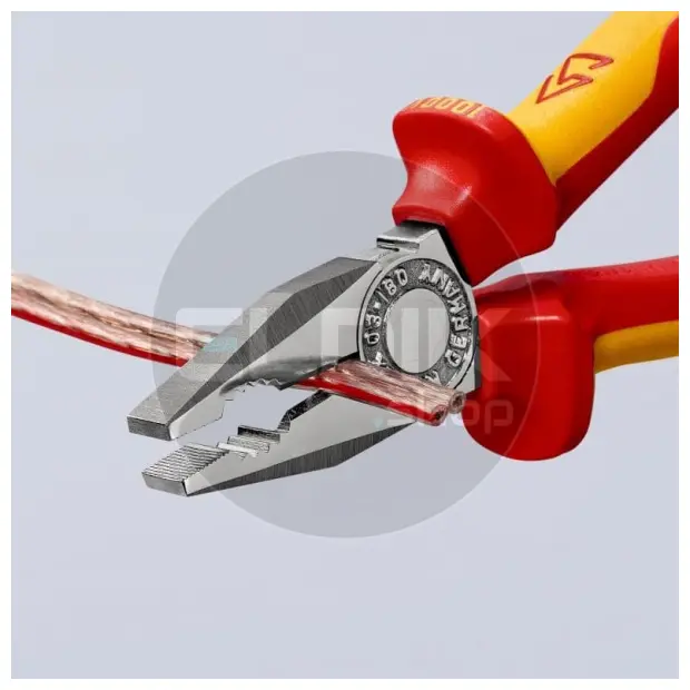 Knipex 03 06 180 Kombi-tang verchr./comfort VDE 180 mm