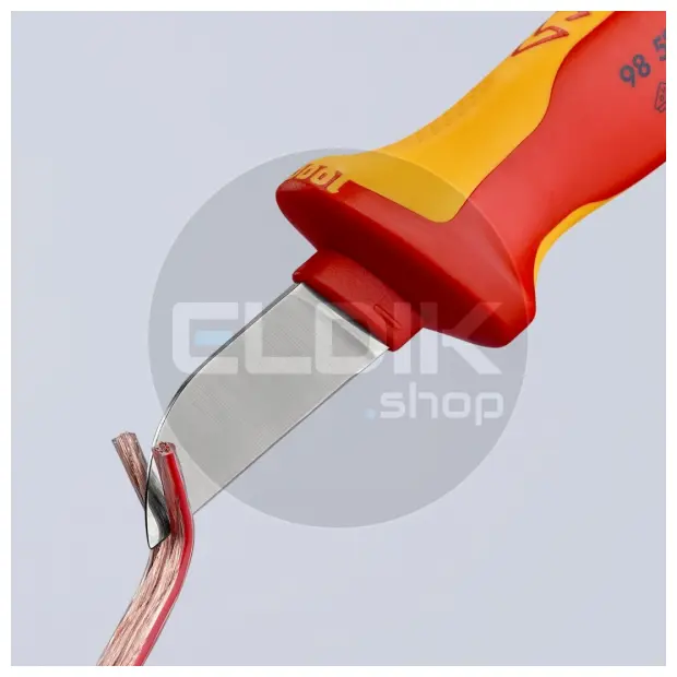 Knipex 98 52 Kabelmes recht 190 mm VDE