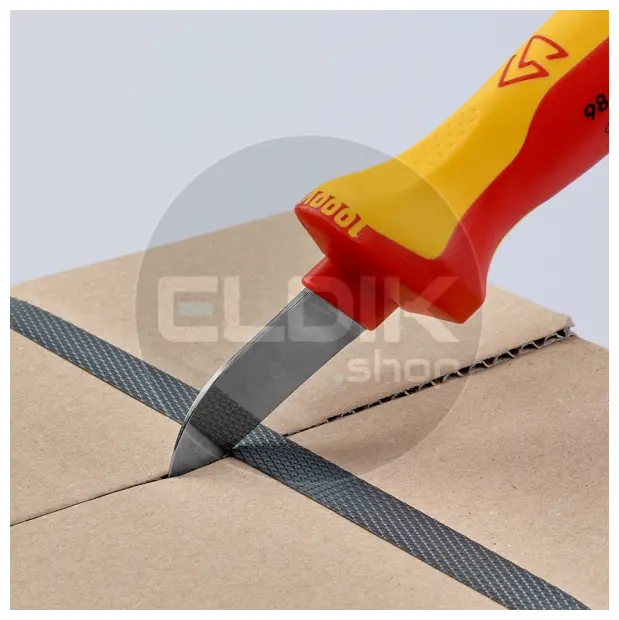 Knipex 98 52 Kabelmes recht 190 mm VDE